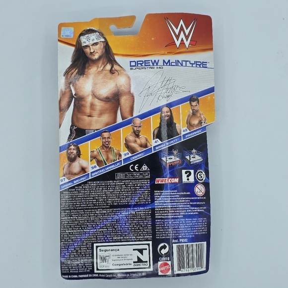 WWE Drew McIntyre Basic Series 41 Wrestling Action Figure - Picture 3 of 6